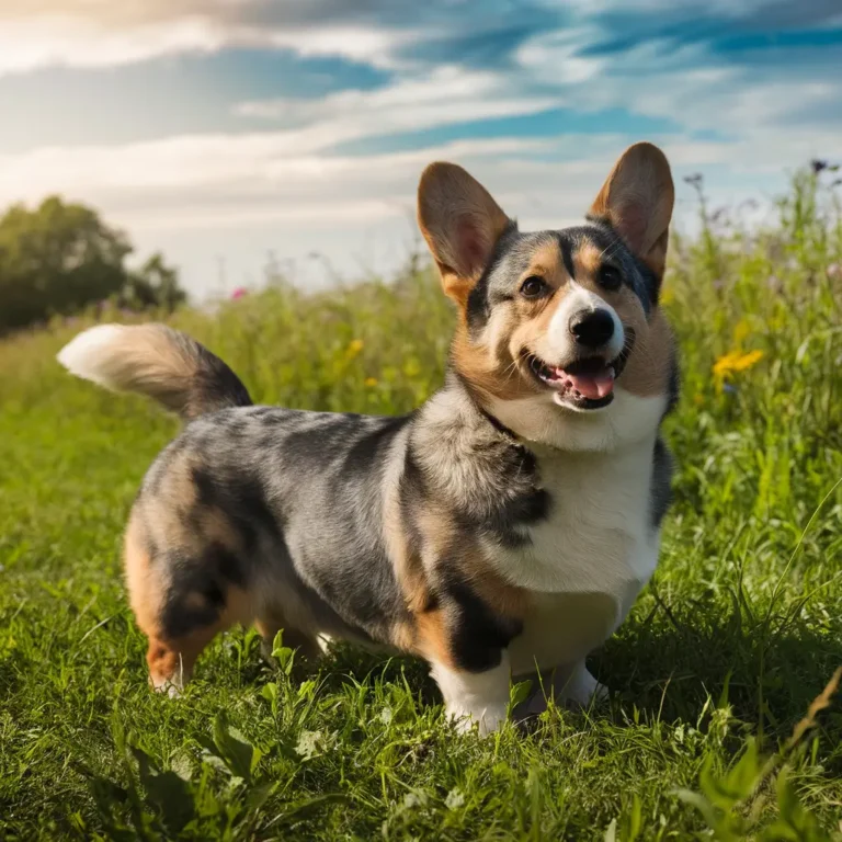 Merle Pembroke Welsh Corgi