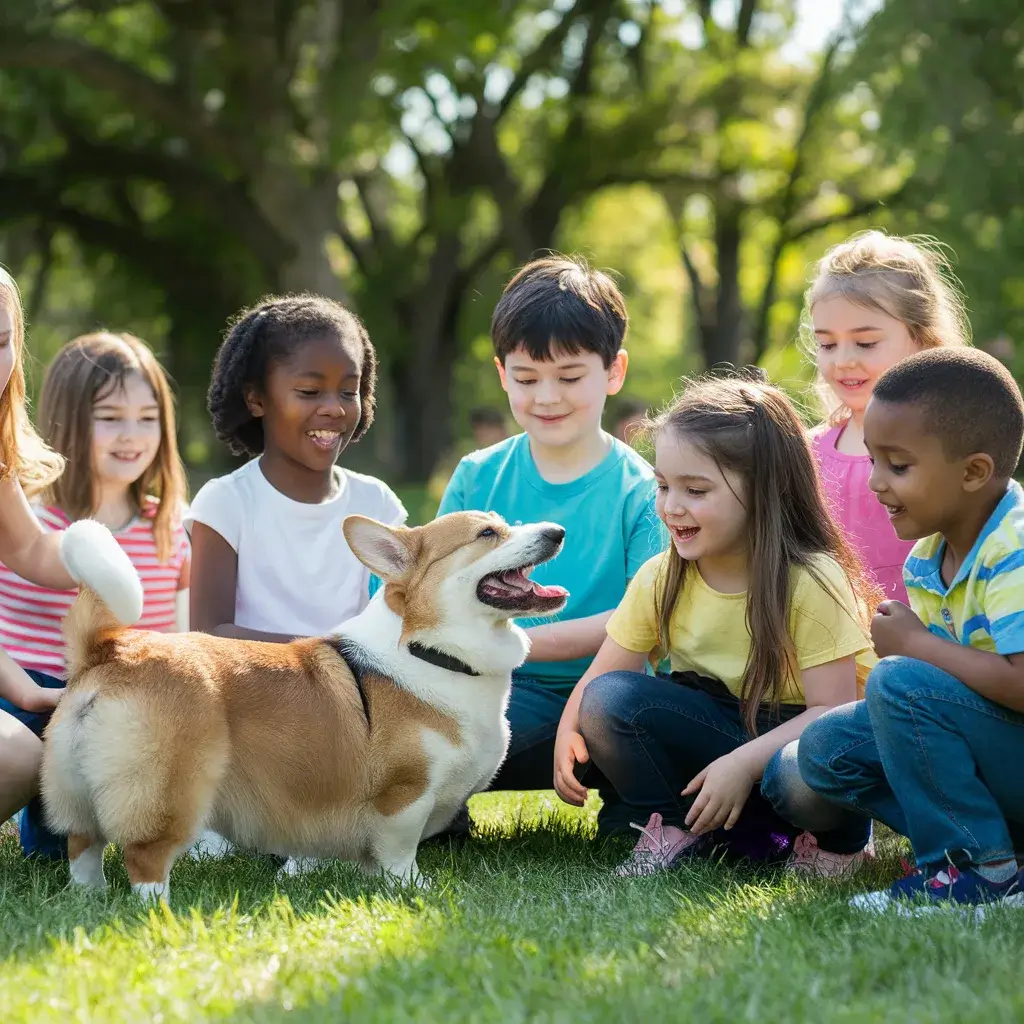 Are Corgis Good With Kids