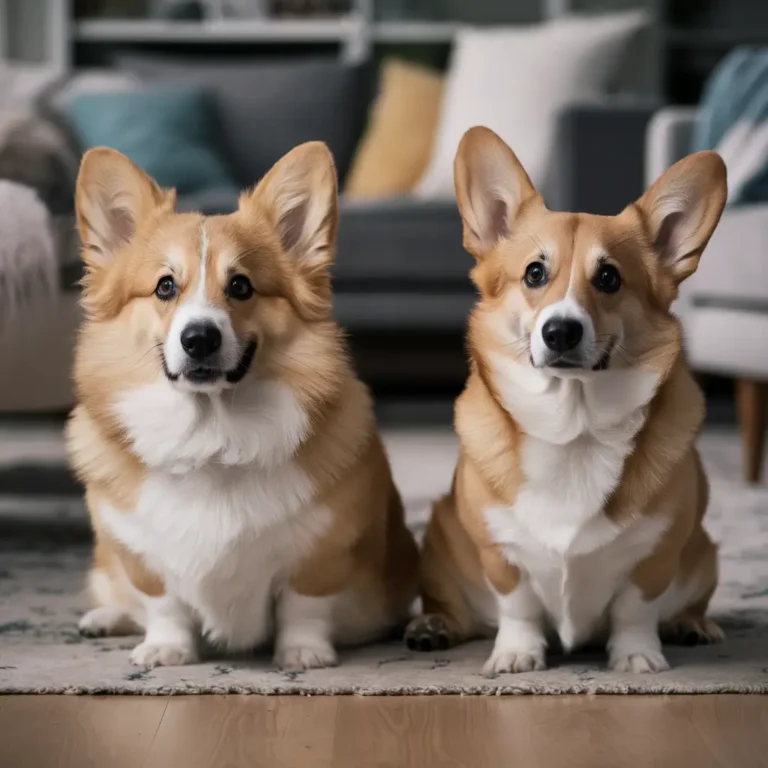 Fluffy Corgi Vs Regular