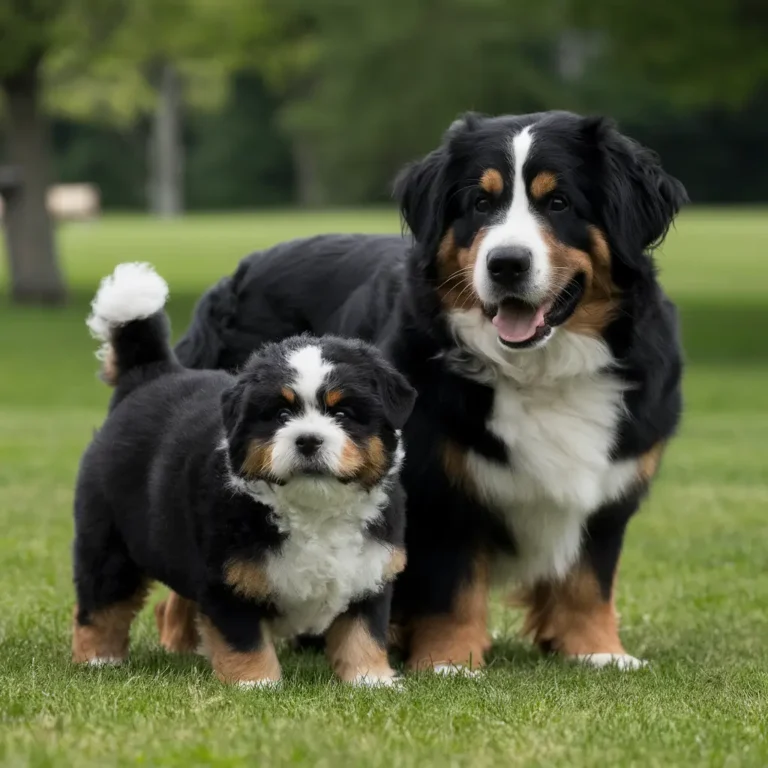 Mini Bernese Mountain Dog Size